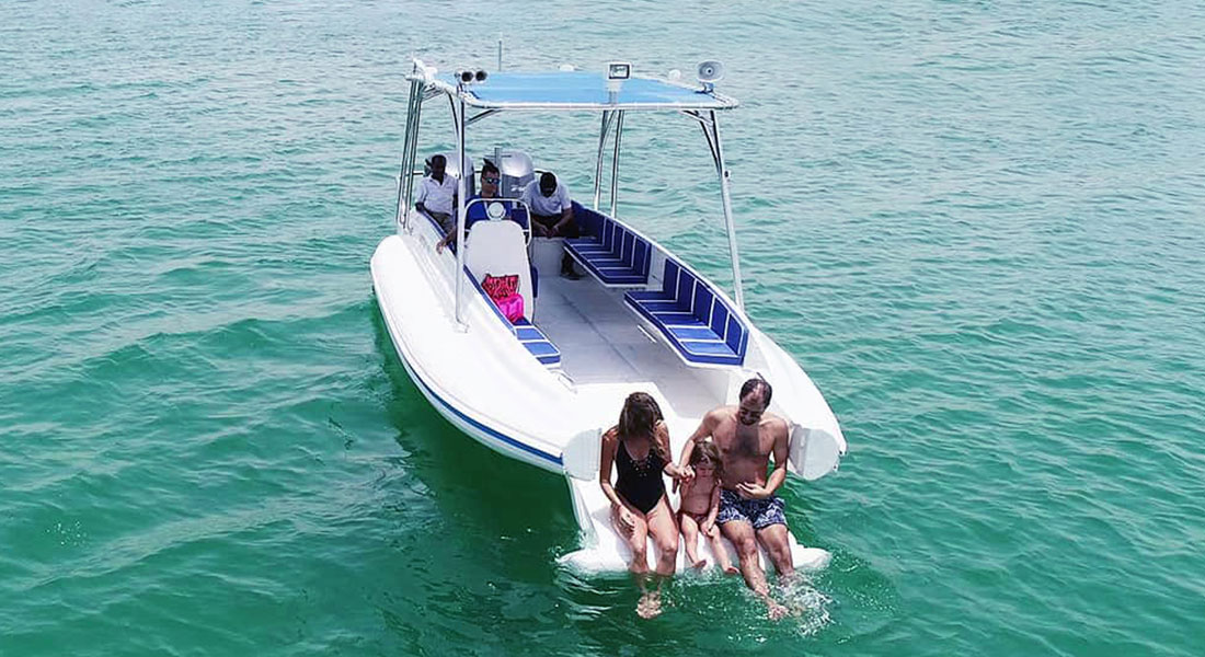 Family Fun with Beachlander Boat