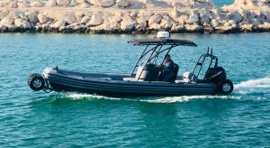 customized amphibious rib boat