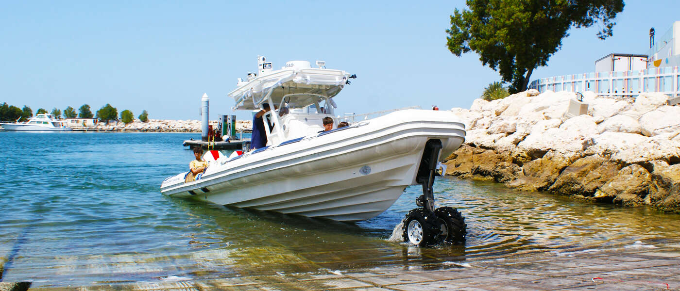 Discover new levels of freedom with our latest Amphibious RHIB