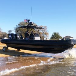 Extremely fast deployment response: Rapid transition between land and water