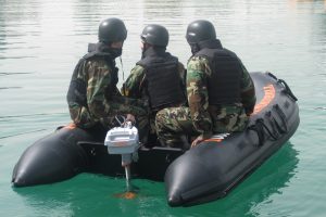 military inflatable boat