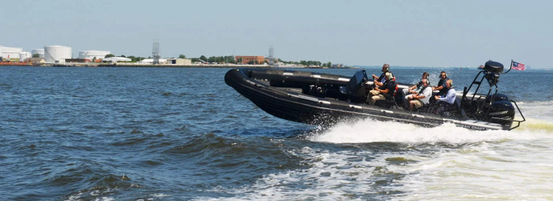 Ocean Craft Marine debuts at the High Performance Craft Expo 2012 in Norfolk Virginia